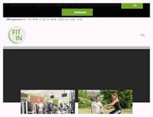 Tablet Screenshot of fitness-inspiration.de